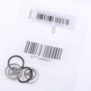 2 Set 18mm Motorbike Sight Len Mirror Seal Gaskets Fits for Brake Master Cylinder Reservoir