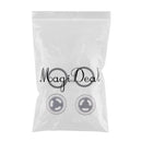 2 Set 18mm Motorbike Sight Len Mirror Seal Gaskets Fits for Brake Master Cylinder Reservoir