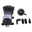 Marine Water Diaphragm Self Priming Pump 2.7 Gallons/min (10 Lpm) 17 PSI - Built-in pressure switch