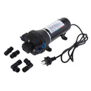 AC 220V Diaphragm Water Pressure Pump 4.7 GPM 40PSI Self-priming Boat FL-43