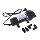 AC 220V Diaphragm Water Pressure Pump 4.7 GPM 40PSI Self-priming Boat FL-43