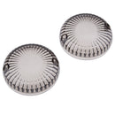 2Pcs Motorcycle Turn Signal Light Lens Cover for Yamaha V-Star 650