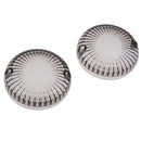 2Pcs Motorcycle Turn Signal Light Lens Cover for Yamaha V-Star 650