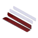 145mm Red Reflector For Harley Touring 1994-2013 Saddlebag Latch Visibility