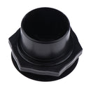 Black RV Marine Yacht Round Air Vent Outlet Grill Ventilation 70x45mm