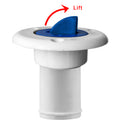 Boat Marine Plastic Deck Water Filler 38mm Socket For RV Camper Caravans