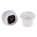 12V White Yacht RV Ceiling Exhaust Fan 60CFM Quiet Sound Air Ventilation