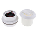 12V White Yacht RV Ceiling Exhaust Fan 60CFM Quiet Sound Air Ventilation