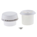 12V White Yacht RV Ceiling Exhaust Fan 60CFM Quiet Sound Air Ventilation