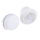 12V White Yacht RV Exhaust Fan 200CFM with LED Strong Wind Air Ventilation
