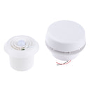 12V White Yacht RV Exhaust Fan 200CFM with LED Strong Wind Air Ventilation