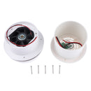 12V White Yacht RV Exhaust Fan 200CFM with LED Strong Wind Air Ventilation