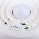 12V White Yacht RV Exhaust Fan 200CFM with LED Strong Wind Air Ventilation