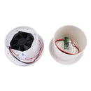 RV Camper Trailer Roof Bathroom Air Vent Fan Replacement with LED Light