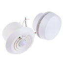 RV Camper Trailer Roof Bathroom Air Vent Fan Replacement with LED Light