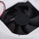 12V White Yacht RV Exhaust Fan 60CFM with LED Quiet Sound Air Ventilation