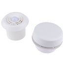 12V White Yacht RV Exhaust Fan 60CFM with LED Quiet Sound Air Ventilation
