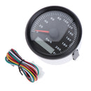 85mm 200km/h Motorcycle Stainless Steel Speedometer Odometer Waterproof
