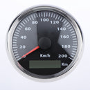 85mm 200km/h Motorcycle Stainless Steel Speedometer Odometer Waterproof