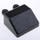 ABS Plastic Roof Twin Cable Entry Gland Box Solar Panel Satellite Aerial Motorhome Camper Black