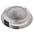 Modern Circular Ceiling Lamp Living Room Light Dome Lighting Stainless Steel
