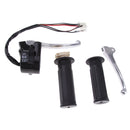 7/8'' 22mm Twist Throttle Grips Brake Lever Switch Kit for Yamaha PW50