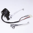 7/8'' 22mm Twist Throttle Grips Brake Lever Switch Kit for Yamaha PW50
