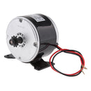DC 24V Electric Motor Brushed 250W 2750RPM 2-Wires for E-Bike Scooter
