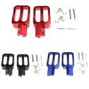 2pcs CNC Racing Footpegs Foot Pegs For Pit Bike XR50 CRF50 XR SDG SSR Blue
