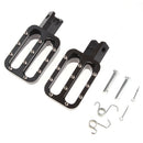 1 Pair CNC Racing Footpegs Foot Rest for Honda XR50, CRF50,SDG,Xtreme Black