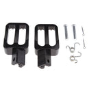 1 Pair CNC Racing Footpegs Foot Rest for Honda XR50, CRF50,SDG,Xtreme Black