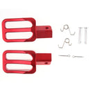 1 Pair CNC Racing Footpegs Foot Rest for Honda XR50, CRF50,SDG,Xtreme Red