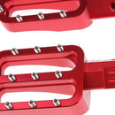1 Pair CNC Racing Footpegs Foot Rest for Honda XR50, CRF50,SDG,Xtreme Red
