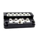 12-unit Negative Bus Bar Junction Block Power Post Set 87 x 59 x 45mm