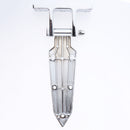 Chrome Reversible Heavy Duty Double Knuckle Hinge for Walk-In Freezer/Cooler/Refrigerator SK2-1460