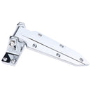 Chrome Reversible Heavy Duty Double Knuckle Hinge for Walk-In Freezer/Cooler/Refrigerator SK2-1460