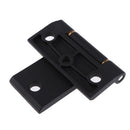 Marine Boat Heavy Duty Strap Tee Hinges Black for Motorhome Doors Tool Box