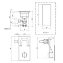 Compression Latch /Lever Lock for Horsebox, Trailers, Locker Doors, Tack Box