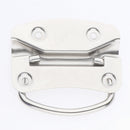 Polished Stainless steel Pull Ring Handle 100 x 73mm Marine Hatch Locker Cabinet Lift
