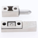 Heavy Duty Weldable Steel Gate Hinge 95mm Weld-On Barrel Ball Bearing Silver
