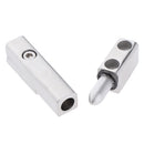 Heavy Duty Weldable Steel Gate Hinge 95mm Weld-On Barrel Ball Bearing Silver