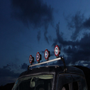 4'' 55W Driving Lights HID Xenon 12V Trucks SUV Spot Work Light Red