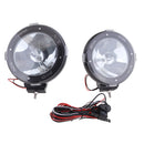 2pcs 7'' 100W Driving Lights HID Xenon 12V Trucks SUV Spot Work Light Black