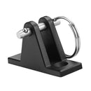Nylon Deck Hinge Mount Boat Bimini Top Fitting with Quick Release Pin Ring