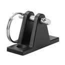 Nylon Deck Hinge Mount Boat Bimini Top Fitting with Quick Release Pin Ring