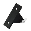 Black Nylon Deck Hinge with Quick Release Pin for Boat Bimini Top Fitting