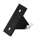 Black Nylon Deck Hinge with Quick Release Pin Ring for Boat Bimini Top Fitting