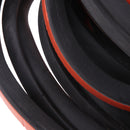 5Meters Rubber Anti-Dust Seal Strip Weatherstrip for Car Front Windscreen /Door