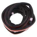 D Shape Car Window Door Rubber Weatherstrip Adhesive Seal Strip - 5 meter