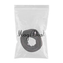 D Shape Car Window Door Rubber Weatherstrip Adhesive Seal Strip - 5 meter